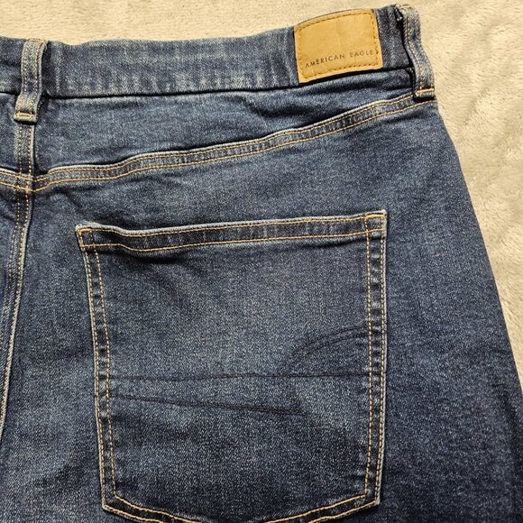 American Eagle Outfitters Blue Straight Leg Jeans - Picture 4 of 11